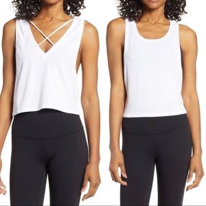 new balance transform two way crop tank